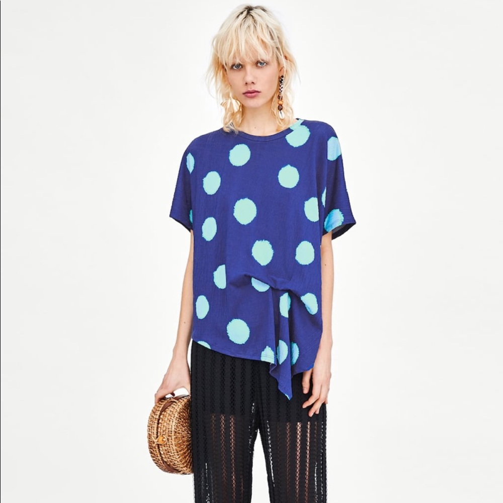 ZARA short sleeve top